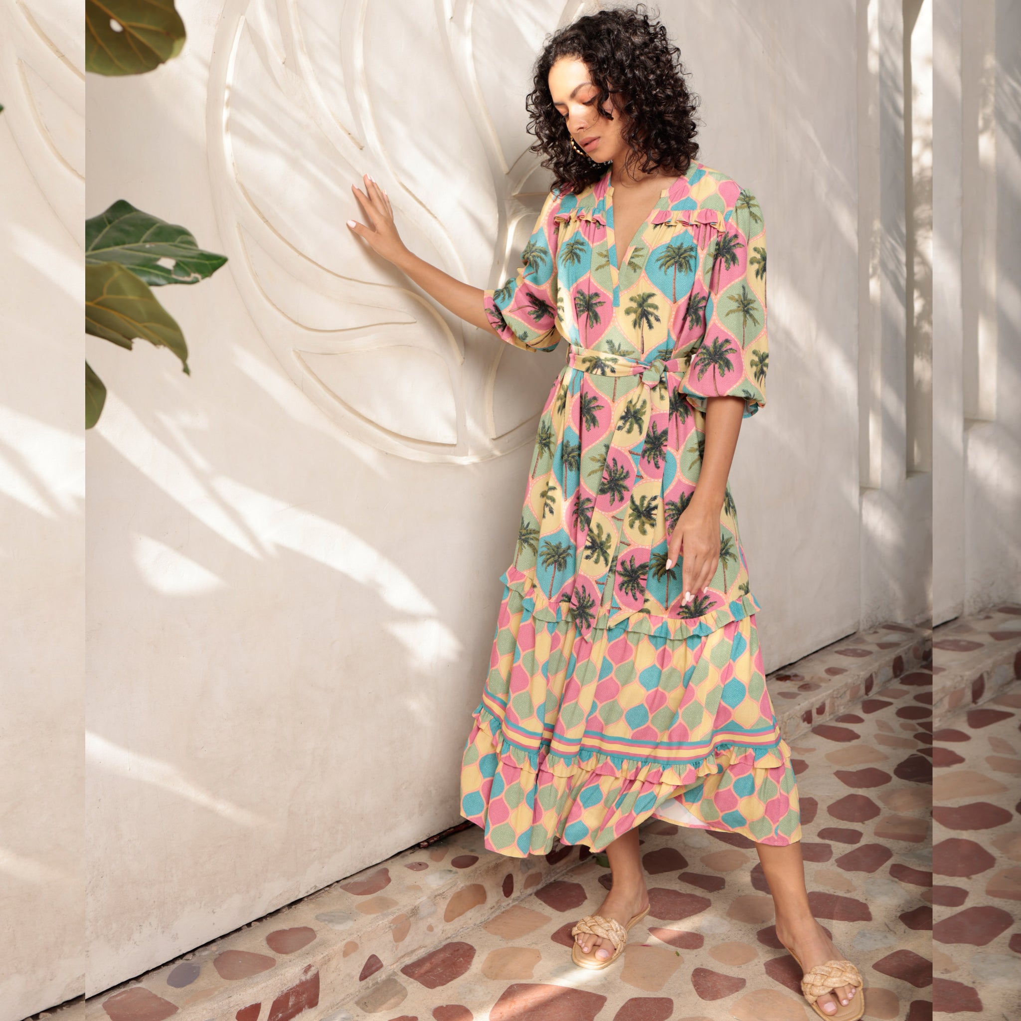 Adela Dress - Multi