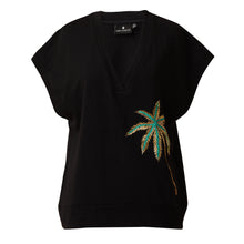 Load image into Gallery viewer, Ruth Hand Embroidered Vest - Black