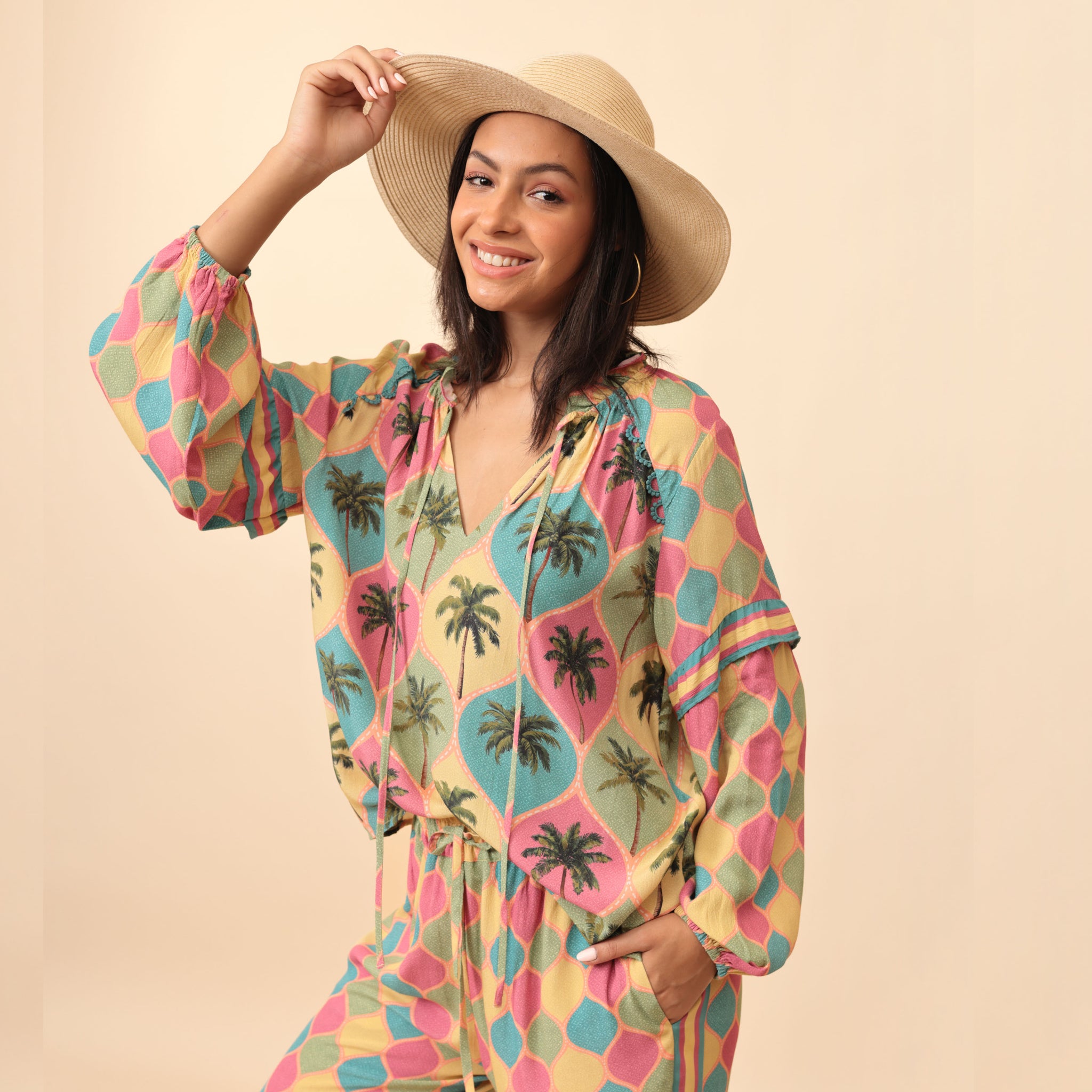 Tina Blouse - Multi