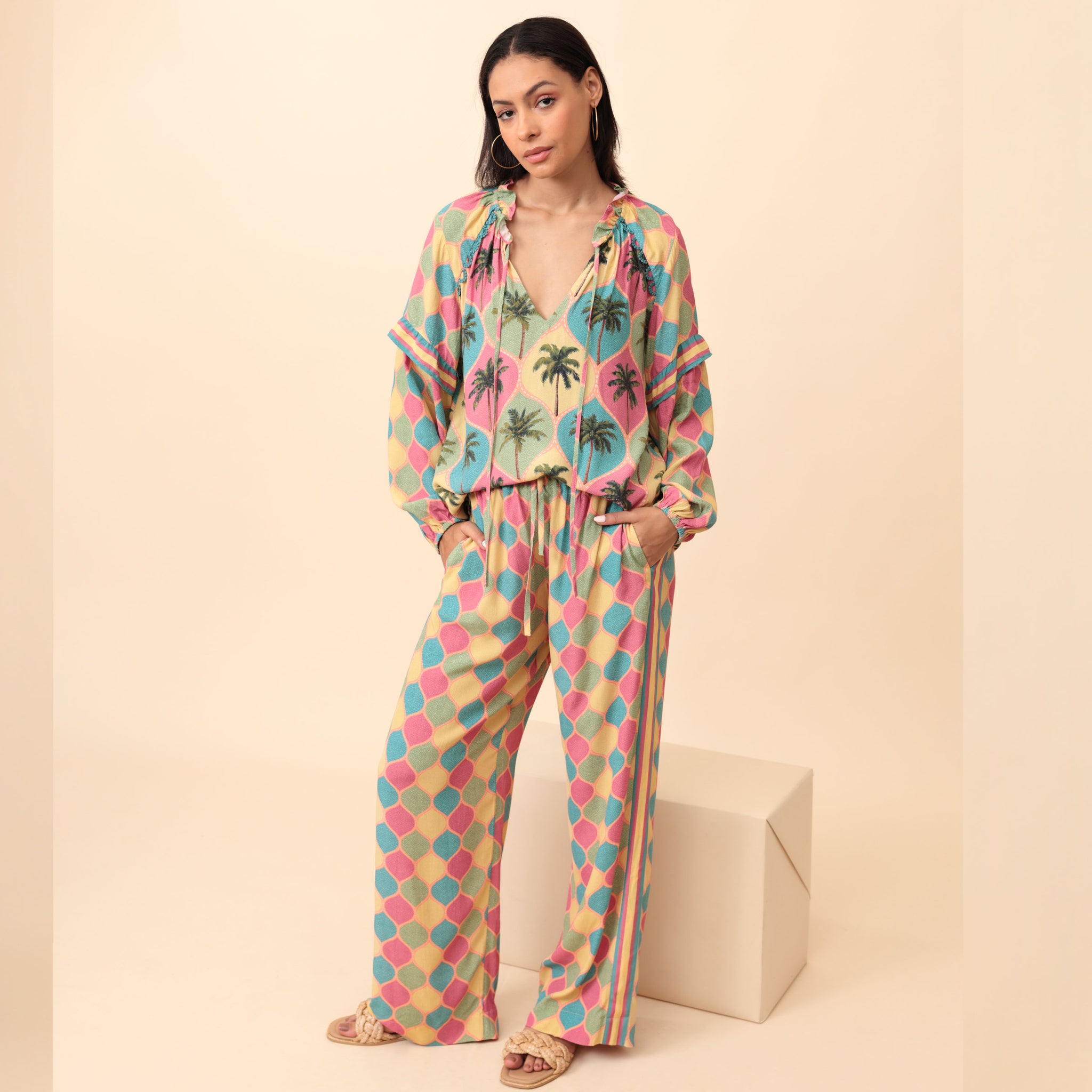 Tina Blouse - Multi