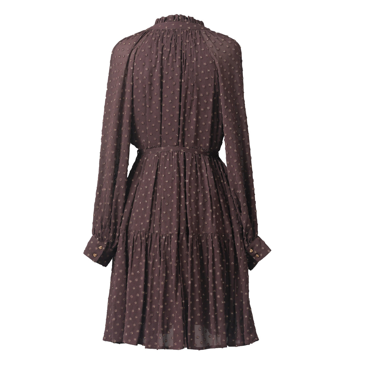 Lucy Dress - Midnight Plum - EMILY LOVELOCK