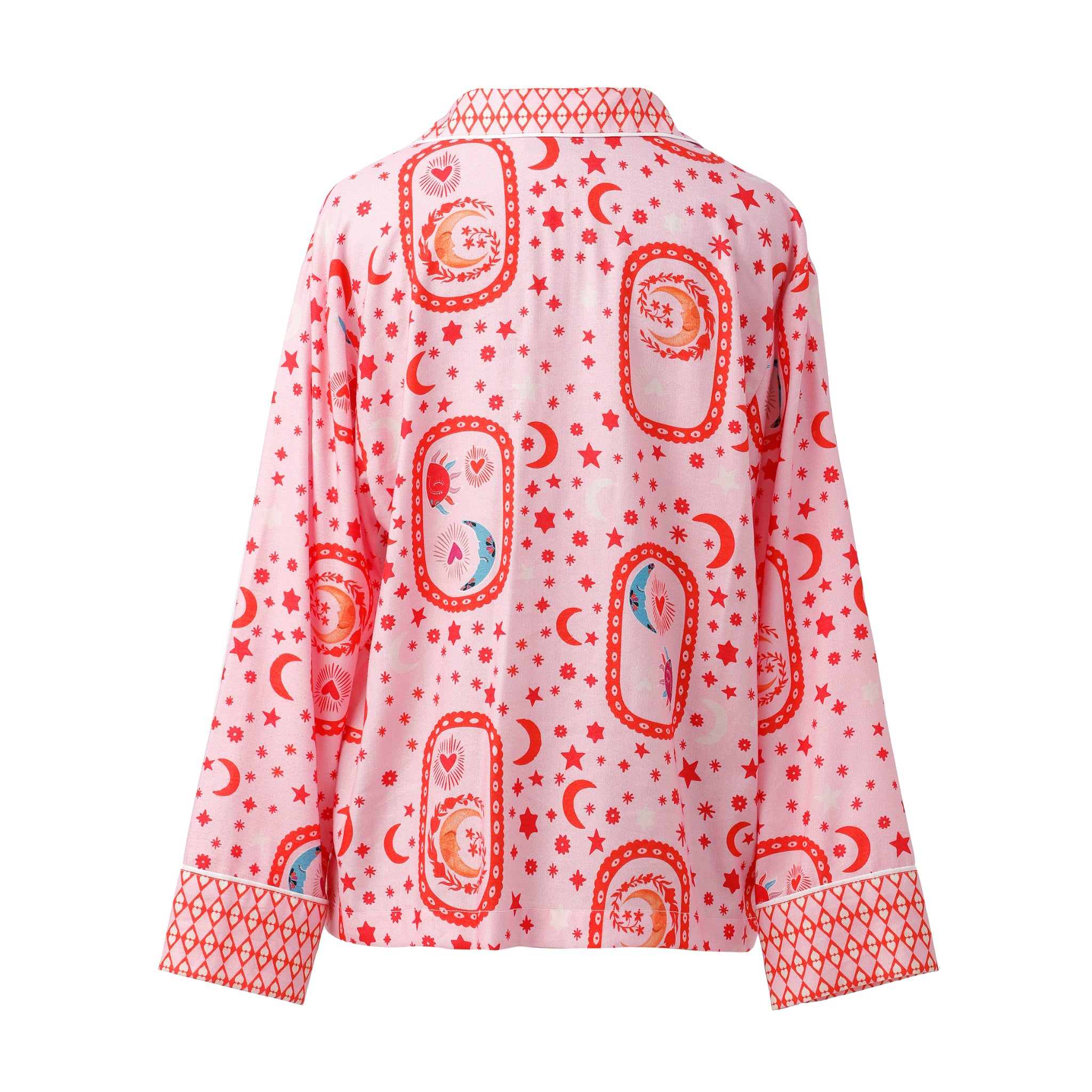 Aurora Pajama Pant Set - Pink Sorbet