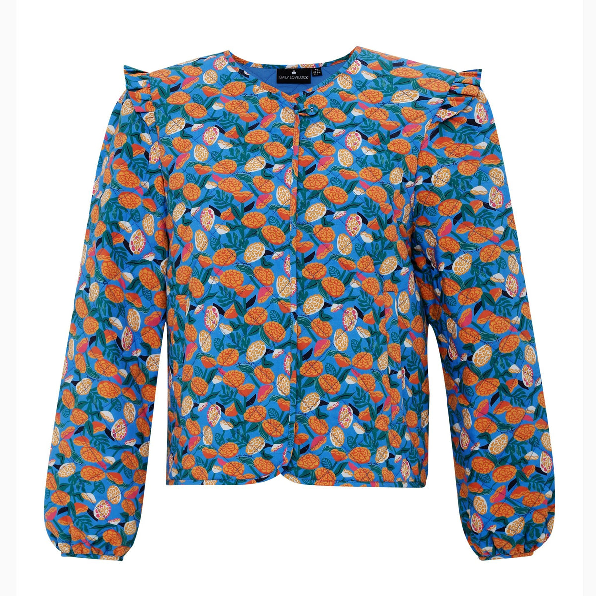 Brenda Jacket - Blue - EMILY LOVELOCK