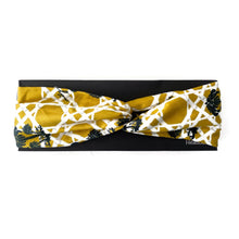 Load image into Gallery viewer, Cane Art Headband - Yellow - EMILY LOVELOCK