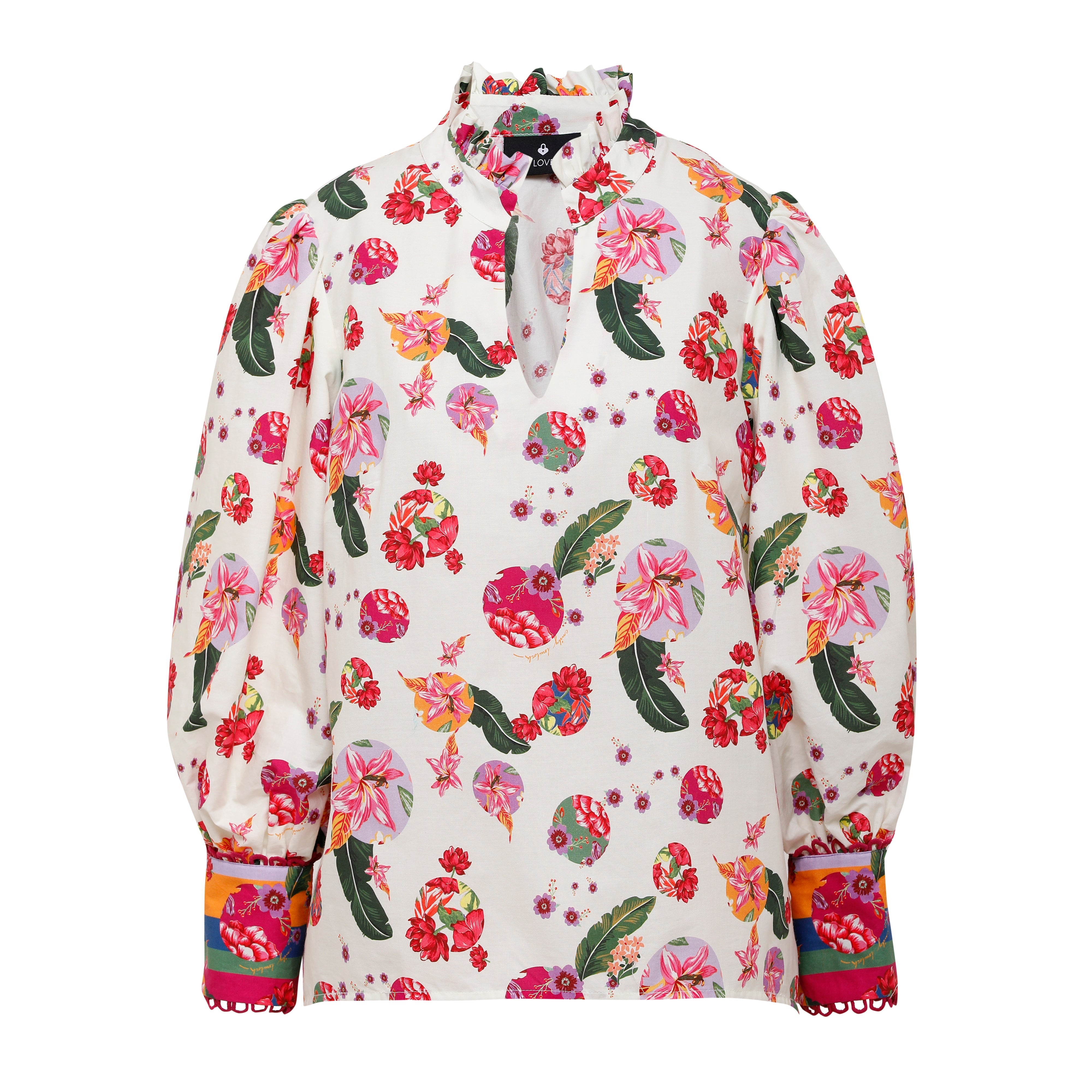 Hailey Blouse - Ivory - EMILY LOVELOCK