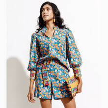 Load image into Gallery viewer, Hailey Top -Blue - EMILY LOVELOCK