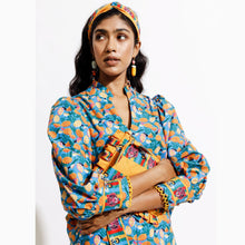 Load image into Gallery viewer, Hailey Top -Blue - EMILY LOVELOCK