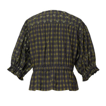 Load image into Gallery viewer, Jill Blouse - Olive - EMILY LOVELOCK