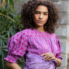 Load image into Gallery viewer, Jill Blouse - Pink - EMILY LOVELOCK