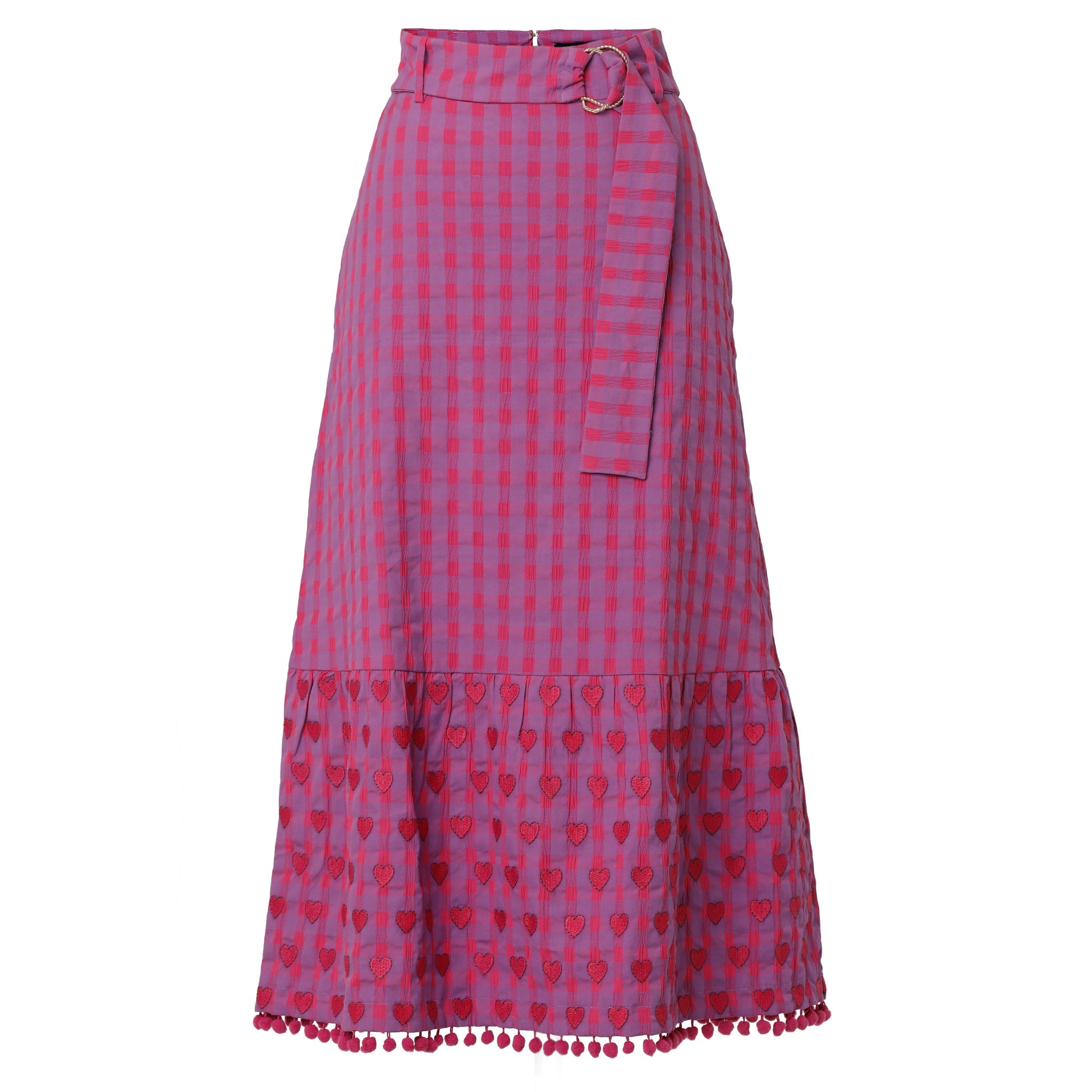 Margaret Skirt - Pink - EMILY LOVELOCK