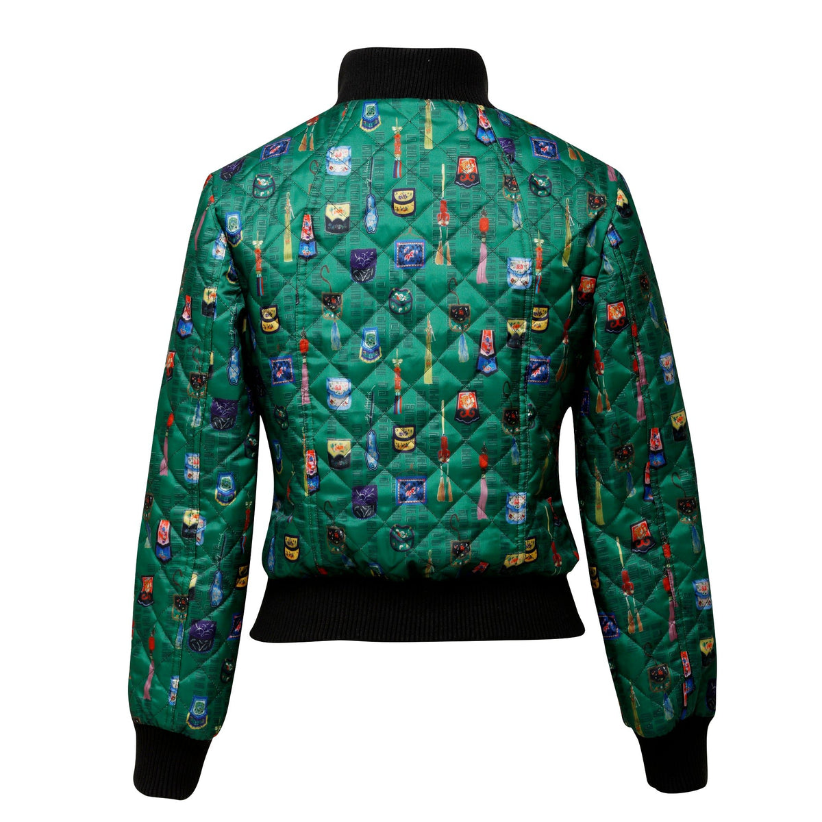 Quilted Technical Bomber - EMILY LOVELOCK