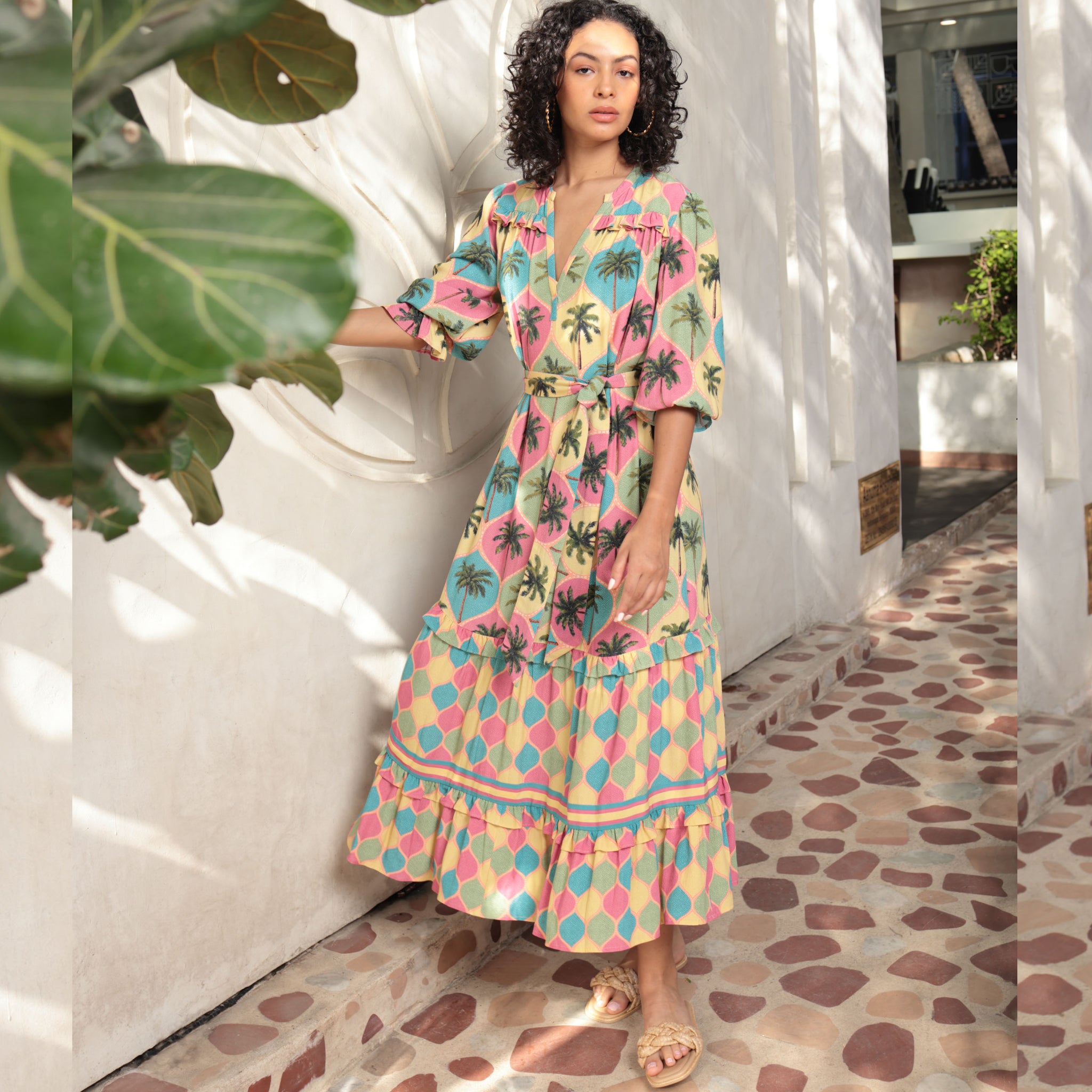 Adela Dress - Multi