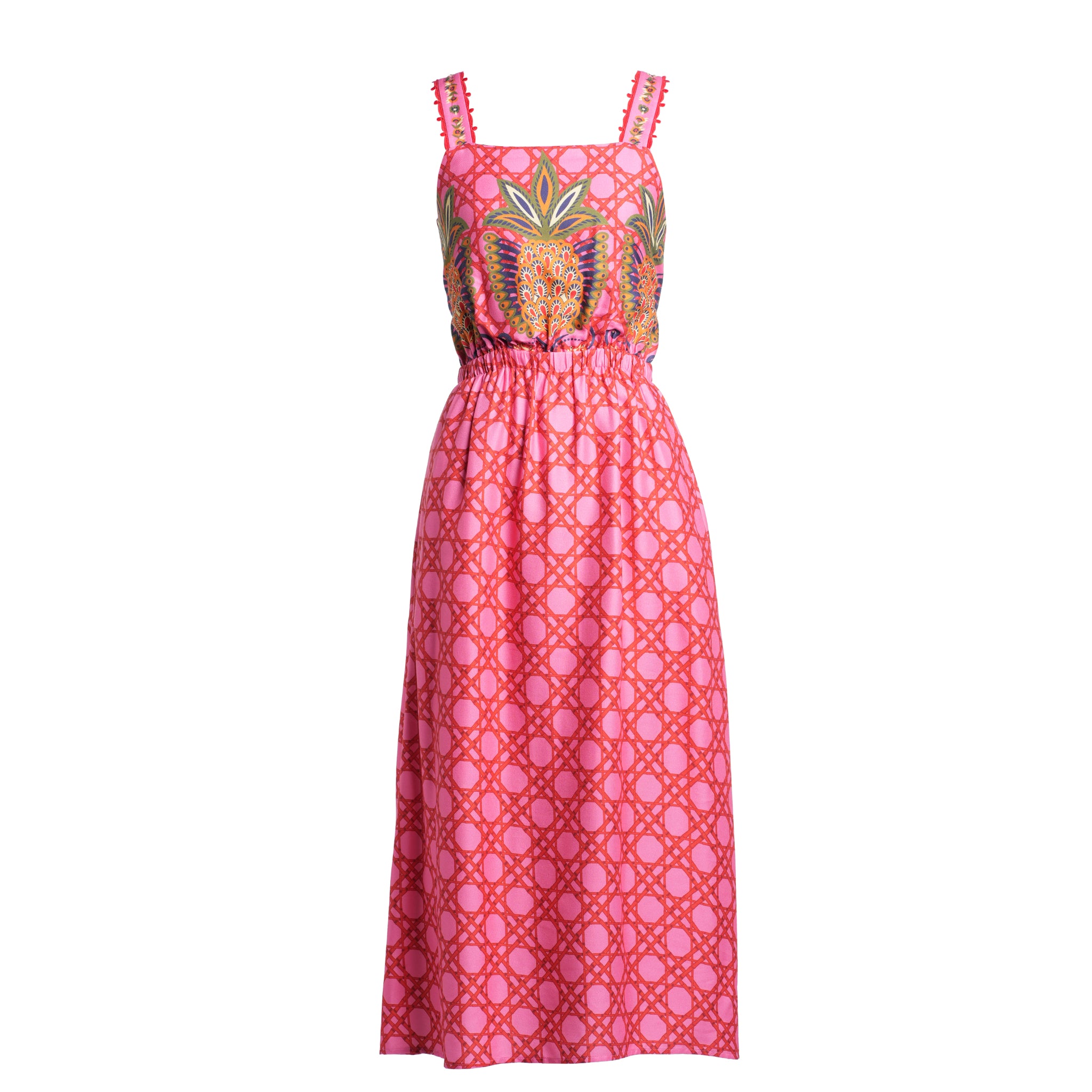 Lilian Dress - Thrift Pink