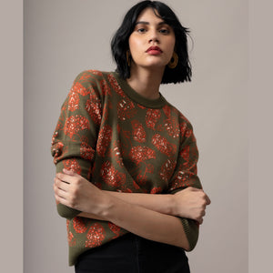 Luna Sweater - Sea Kelp
