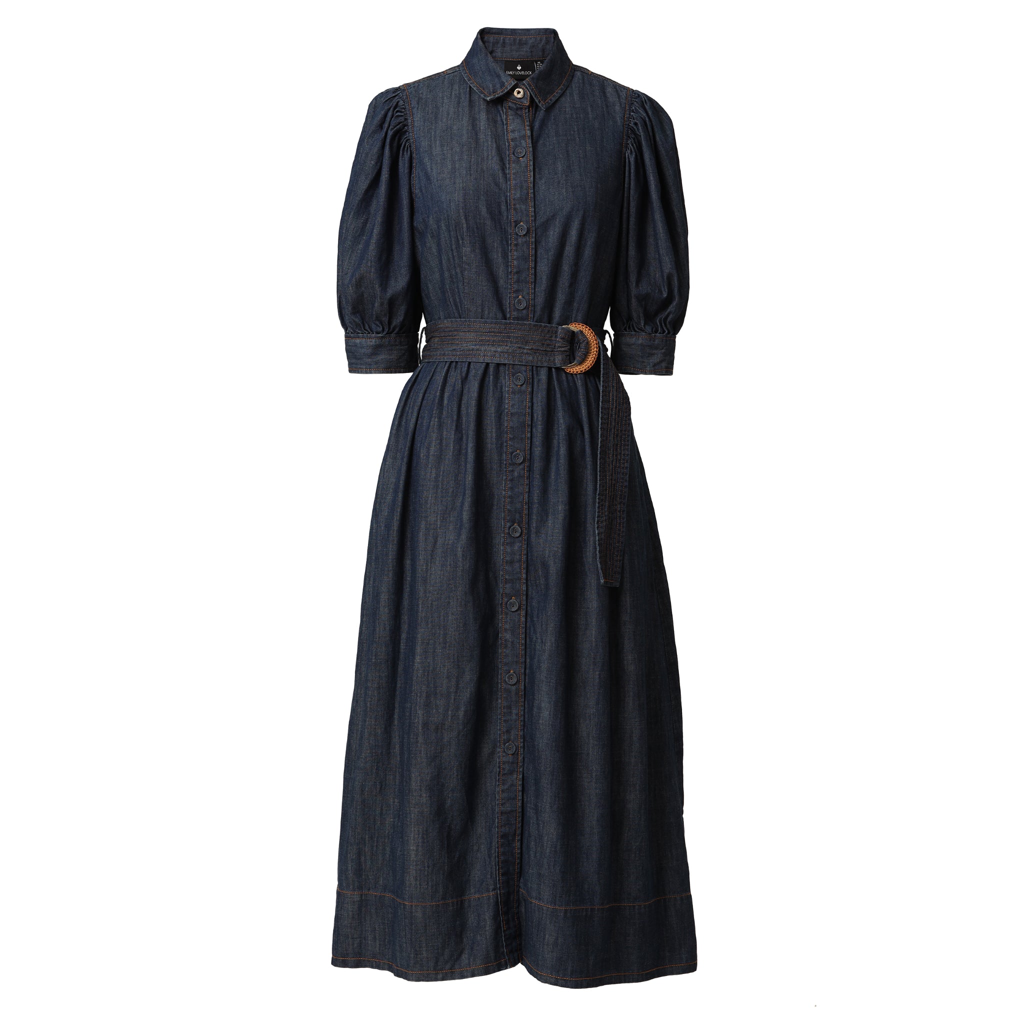 Veronica Dress - Denim