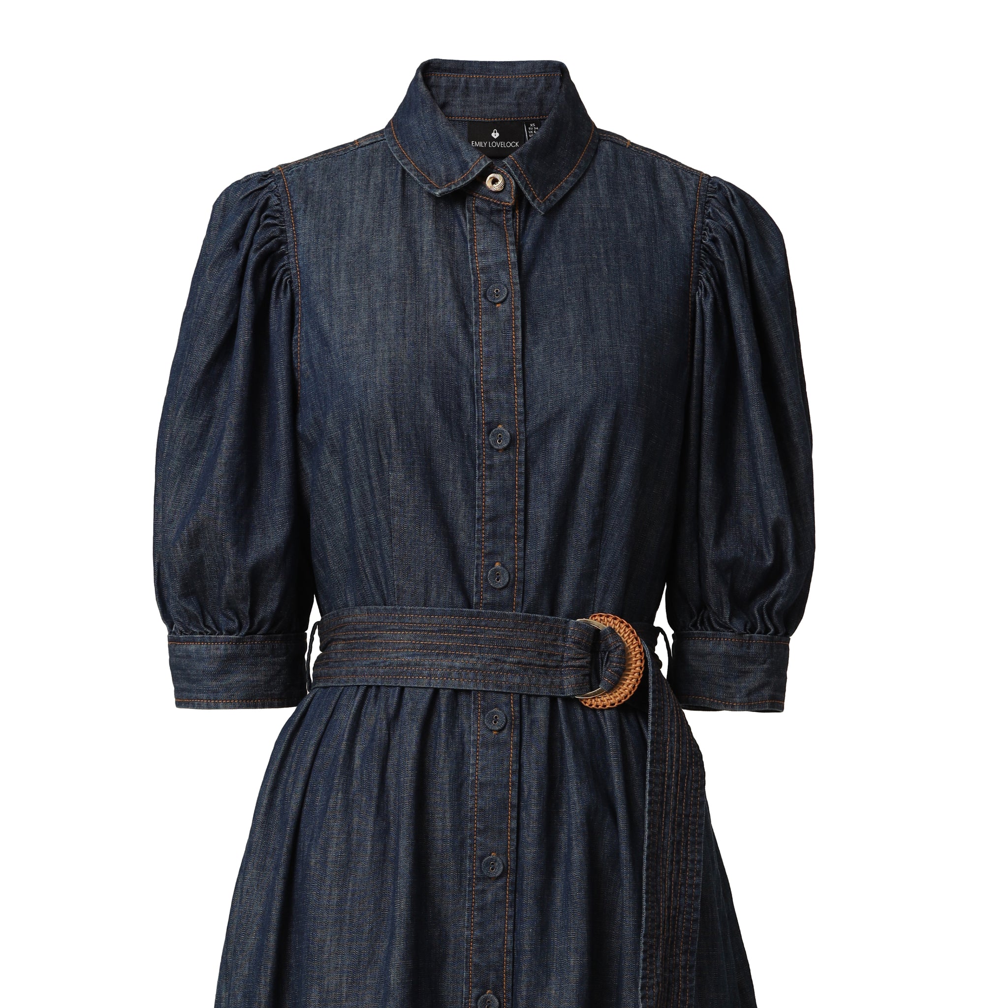 Veronica Dress - Denim