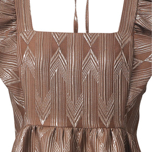 Akira Dress - Sepia - EMILY LOVELOCK