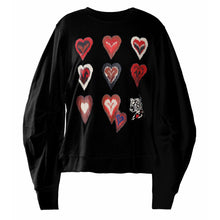 Load image into Gallery viewer, Jemma Sweatshirt - Black Print - EMILY LOVELOCK