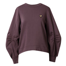 Load image into Gallery viewer, Jemma Sweatshirt - Midnight Plum - EMILY LOVELOCK