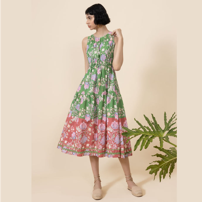 Jessica Dress - Green - EMILY LOVELOCK