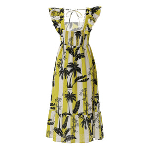 Patricia Dress - Cyber Lime - EMILY LOVELOCK