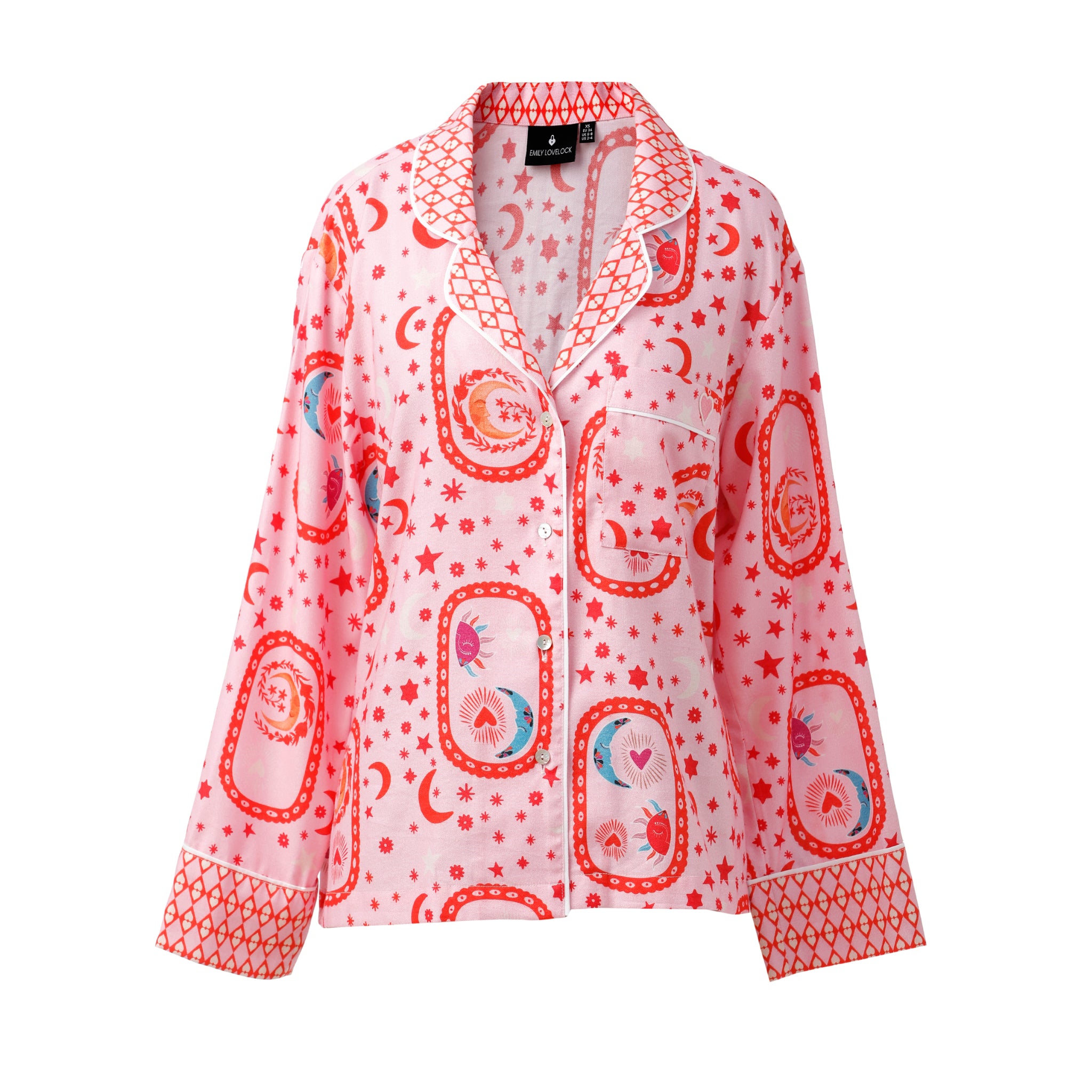 Aurora Pajama Pant Set  - Pink Sorbet