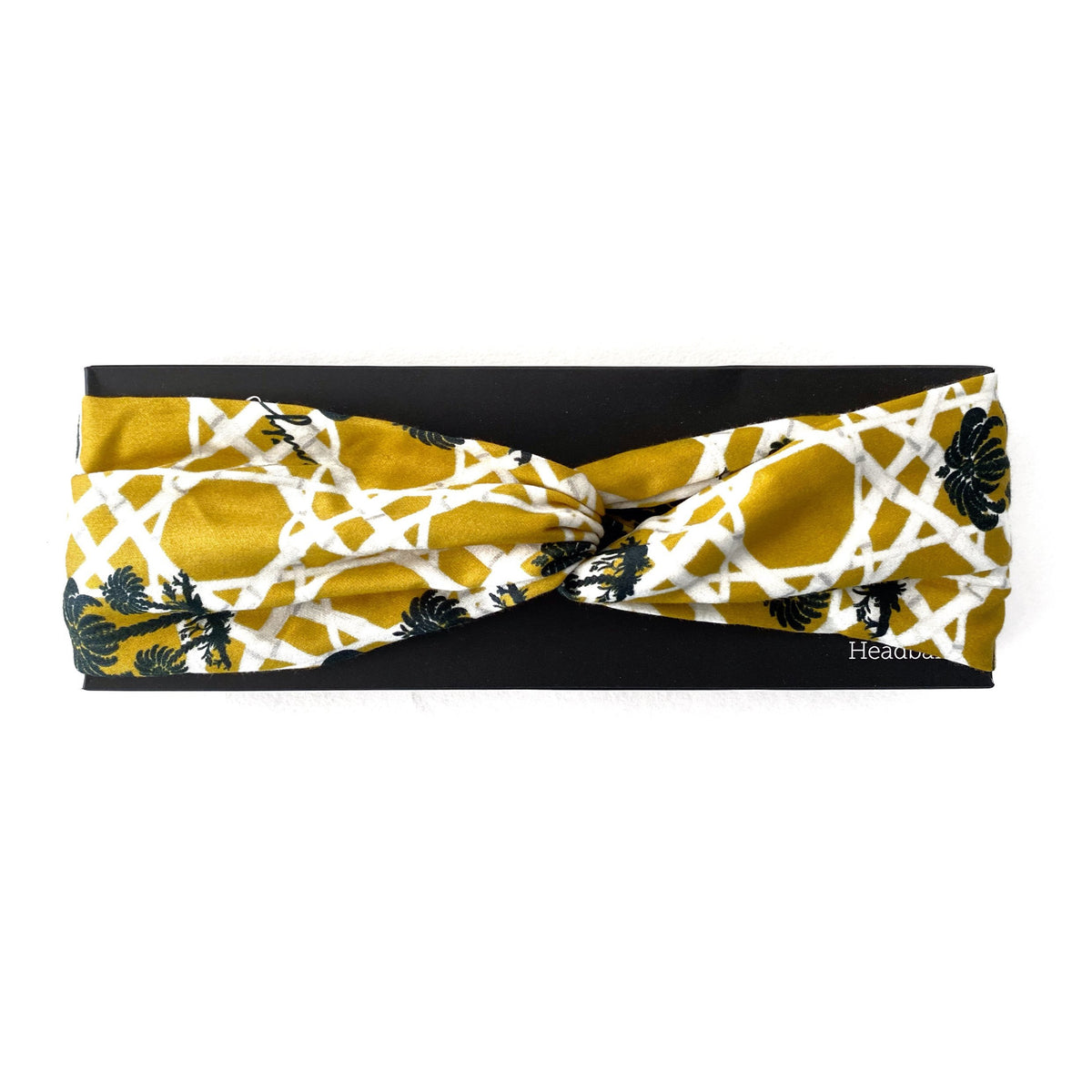 Cane Art Headband - Yellow - EMILY LOVELOCK