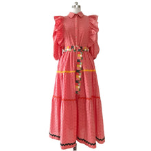 Load image into Gallery viewer, Cotton Broderie Anglaise Dress - Pink - EMILY LOVELOCK