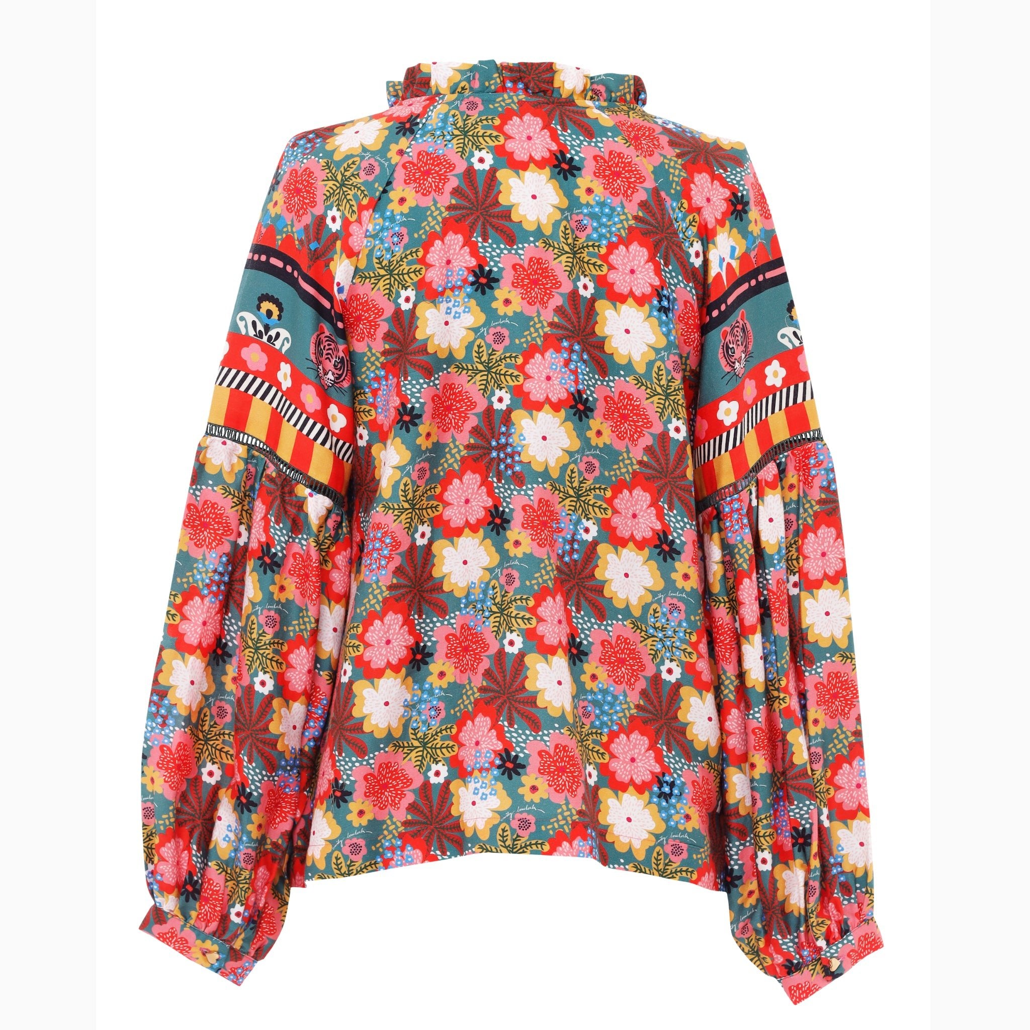 Emma Top- Green - EMILY LOVELOCK