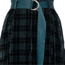 Load image into Gallery viewer, Flared Devoré Skirt - EMILY LOVELOCK