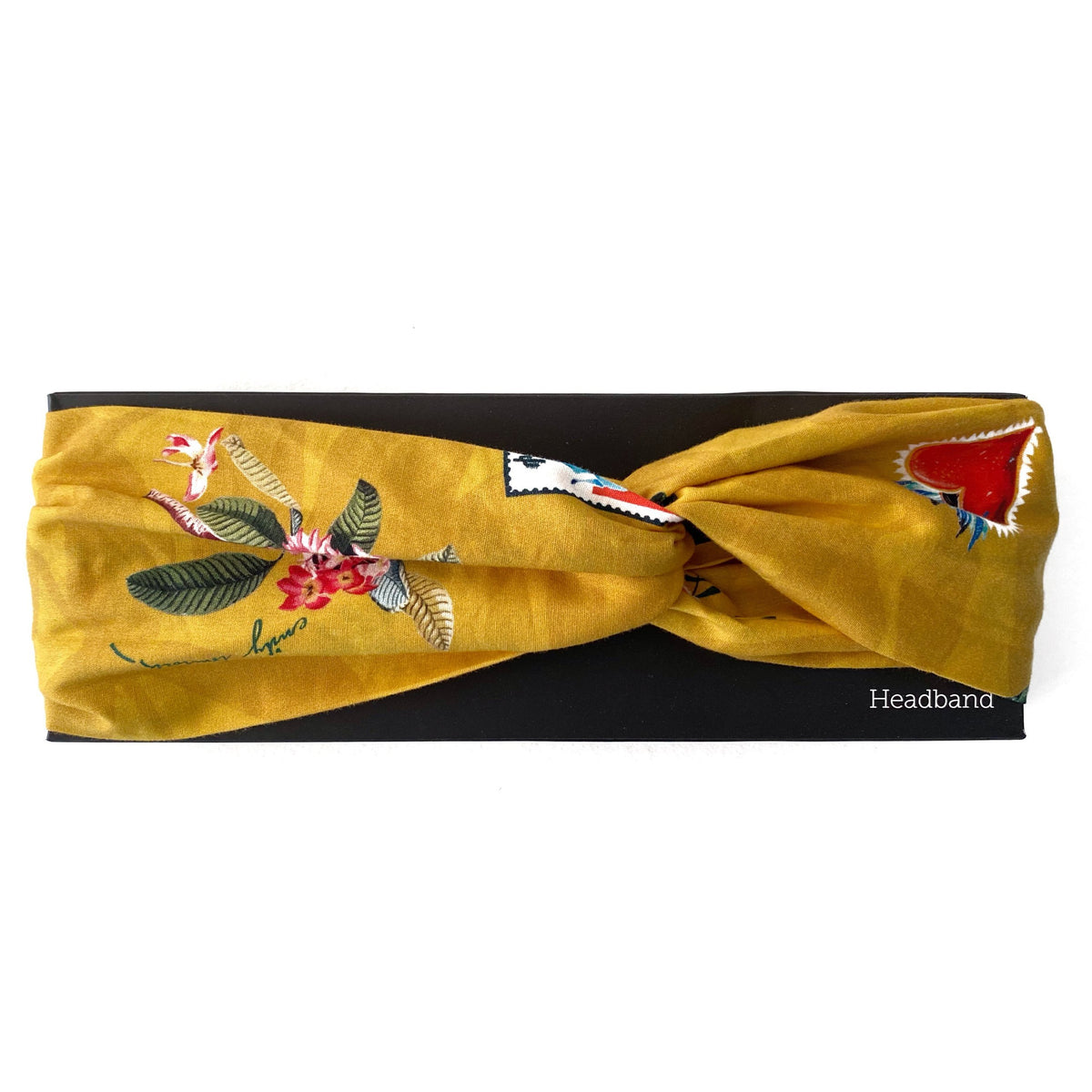 Frida Headband - Mustard - EMILY LOVELOCK
