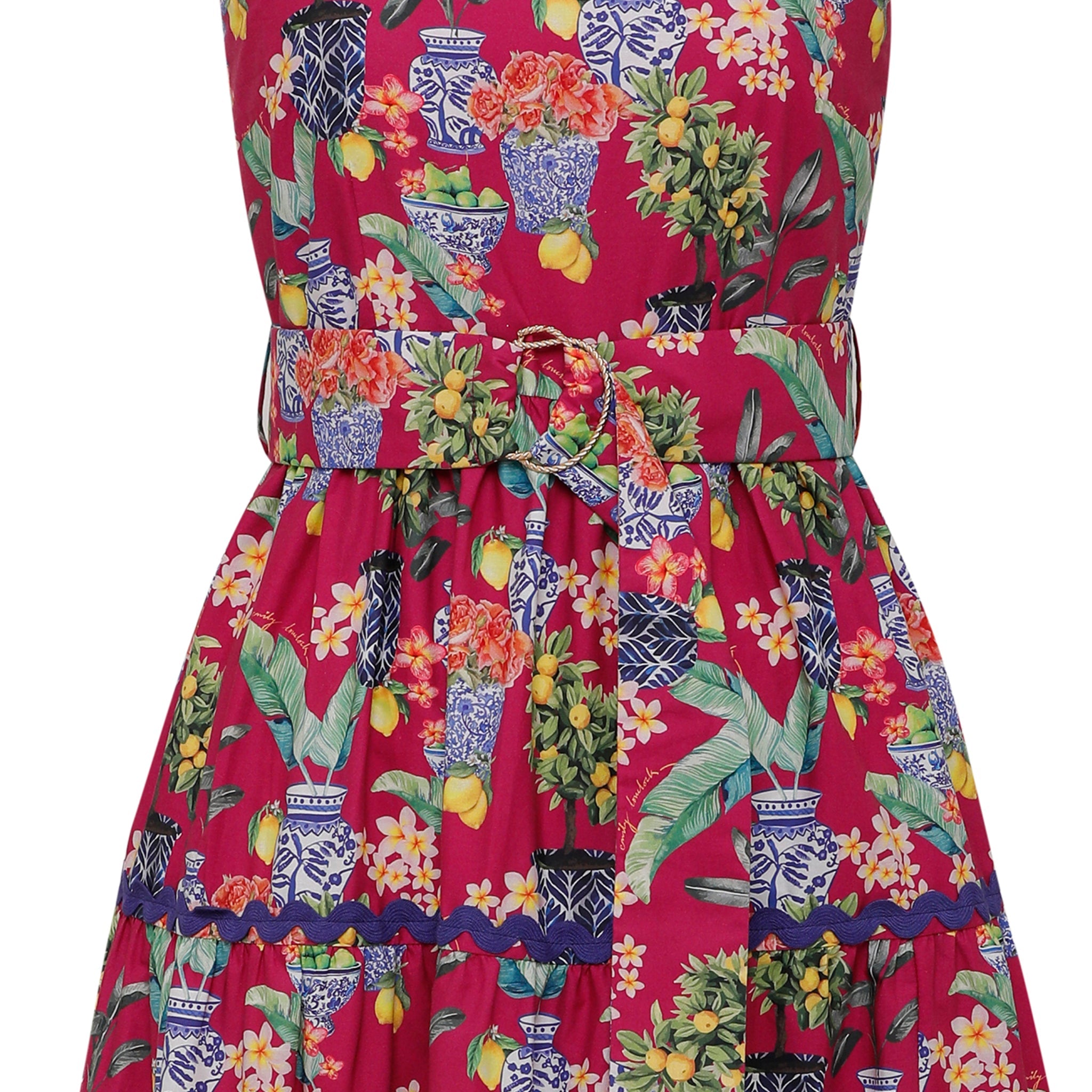 June Sundress - Orchid - EMILY LOVELOCK