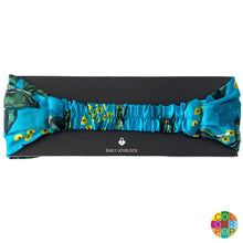 Load image into Gallery viewer, Mexico Jungle Headband - Blue - EMILY LOVELOCK