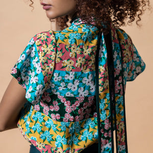 Multi print blouse - EMILY LOVELOCK
