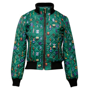 Quilted Technical Bomber - EMILY LOVELOCK