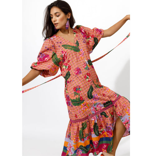 Sophie Dress - Multi - EMILY LOVELOCK