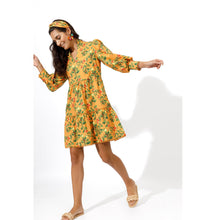 Load image into Gallery viewer, Stella Dress - Mango Sorbet - EMILY LOVELOCK