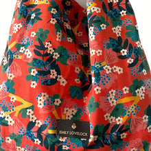 Load image into Gallery viewer, The Kate Hobo - Floral Orange - EMILY LOVELOCK