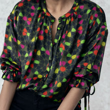 Load image into Gallery viewer, Tracy Blouse - Olive - EMILY LOVELOCK